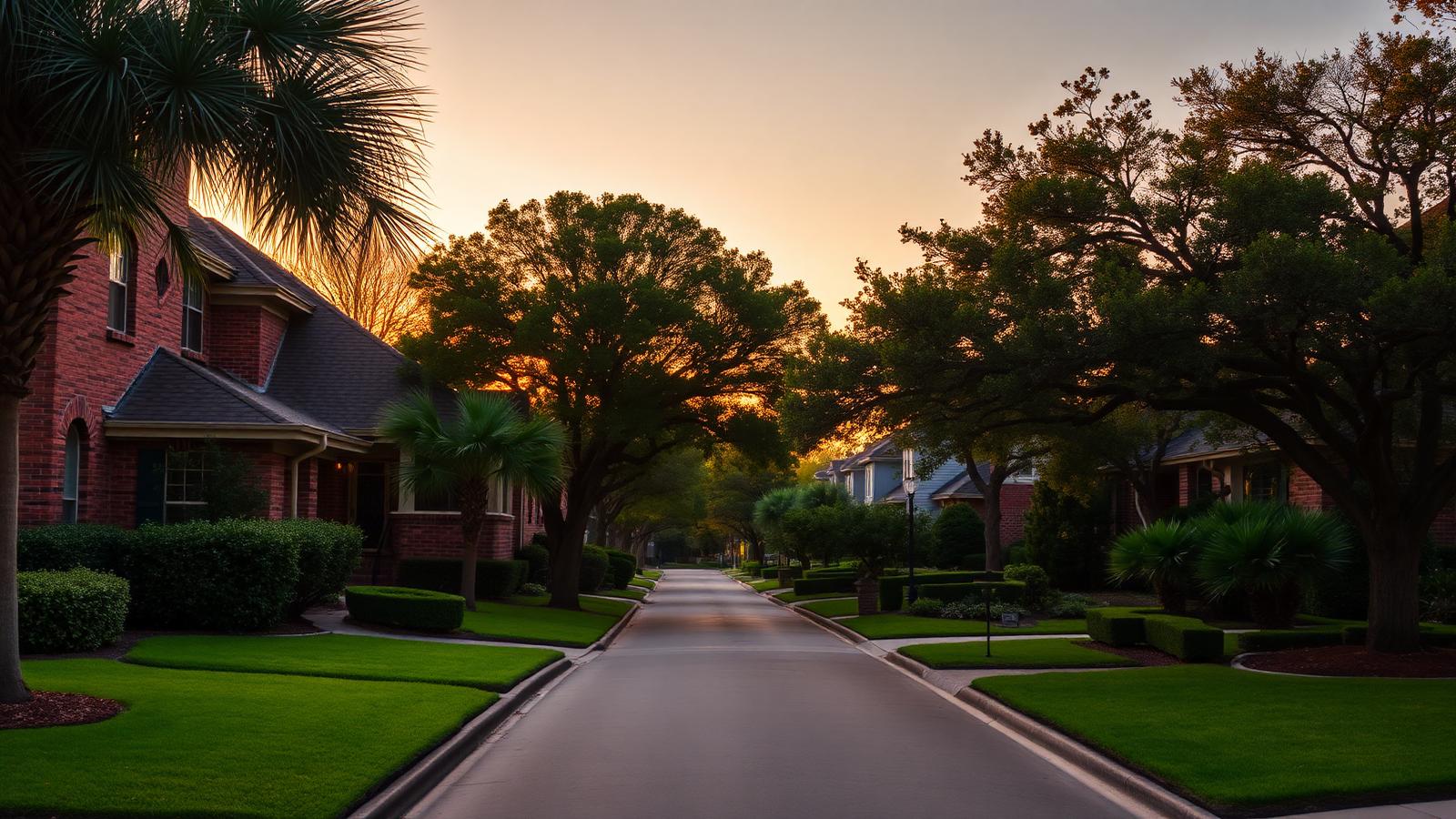 Houston residential neighborhood